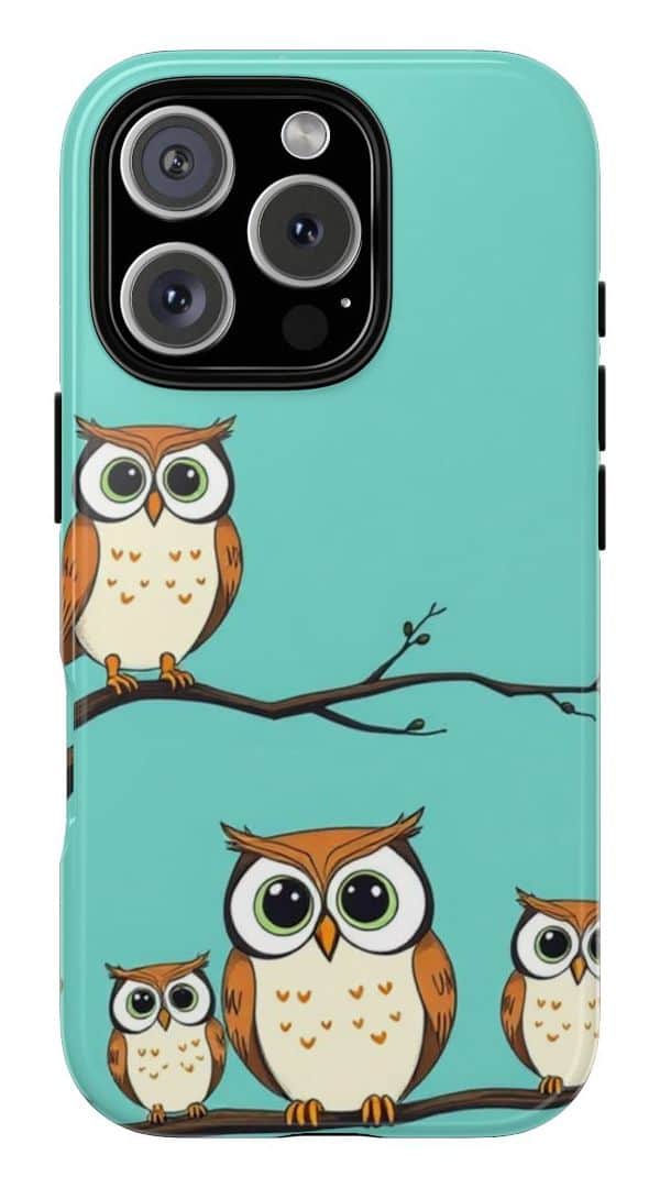 A picture of Inquisitive Owls